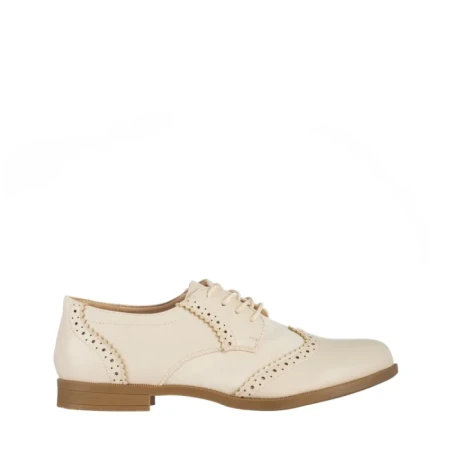 Pantofi dama bej din piele eologica Briar