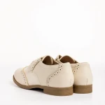 Pantofi dama bej din piele eologica Briar