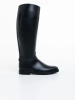 Cizme dama negre din cauciuc Gloriana