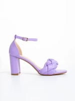 Sandale dama mov din piele ecologica Luigia