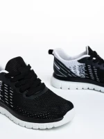Pantofi sport dama negri din material textil Judie
