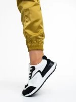 Pantofi sport dama negri din material textil Taika