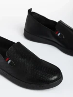 Pantofi sport barbati negri din piele ecologica Amias