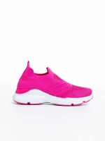 Pantofi sport dama fucsia din material textil Saldís