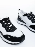 Pantofi sport dama negri din material textil Idella