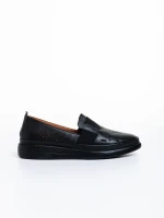 Pantofi dama negri din piele naturala Robertina