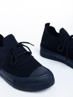 Tenisi dama navy din material textil Elexia