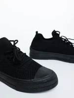 Tenisi dama negri din material textil Elexia