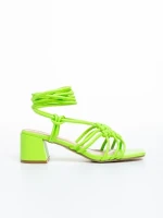 Sandale dama verzi din piele ecologica Nereida