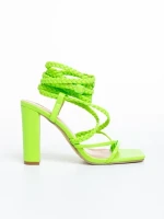 Sandale dama verzi din piele ecologica Elesia