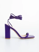 Sandale dama mov din piele ecologica Berenise