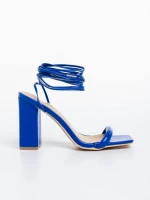 Sandale dama albastre din piele ecologica Berenise