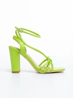 Sandale dama verzi din piele ecologica Lakira