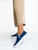 Pantofi sport dama albastri inchis din material textil Lorinda