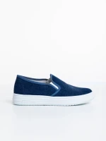 Pantofi sport dama albastri inchis din material textil Lorinda