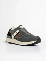 Pantofi sport barbati gri din material textil Hernan