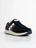 Pantofi sport barbati albastri din material textil Hernan