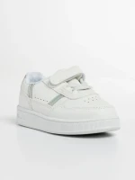 Pantofi sport copii albi din piele ecologica Navi