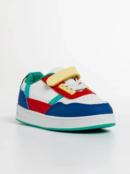 Pantofi sport copii multicolori din piele ecologica Camia