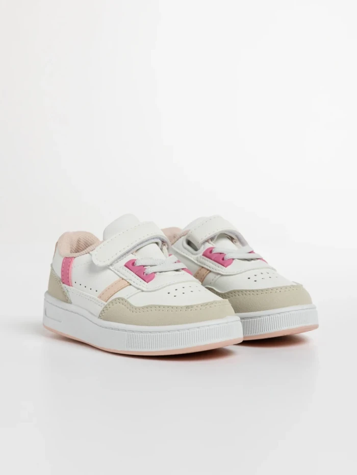Pantofi sport copii roz din piele ecologica Camia