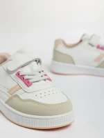 Pantofi sport copii roz din piele ecologica Camia