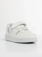 Pantofi sport copii albi din piele ecologica Navi