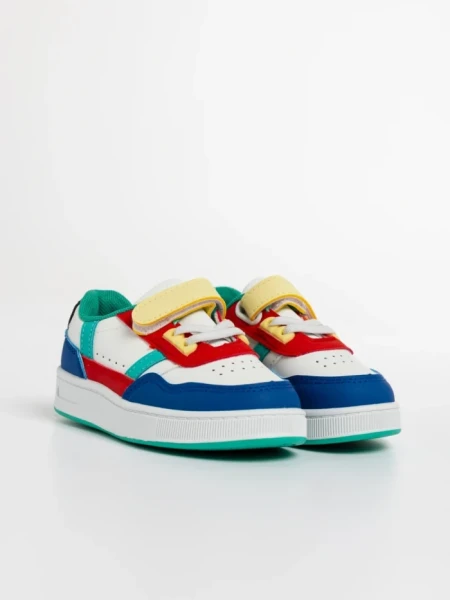 Pantofi sport copii multicolori din piele ecologica Camia