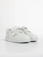 Pantofi sport copii albi din piele ecologica Navi