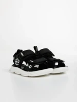 Sandale copii negre din matrial textil Tadeo