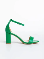 Sandale dama verzi din piele ecologica Capria