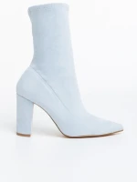 Cizme dama albastre din material textil Annelies