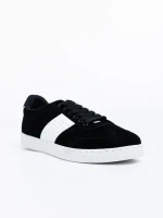 Pantofi sport barbati negri din piele ecologica Lyndon