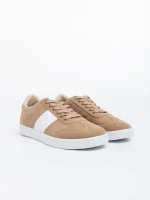 Pantofi sport barbati bej din piele ecologica Lyndon