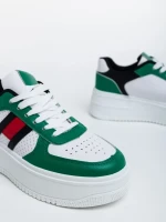 Pantofi sport dama verzi din piele ecologica Ayano