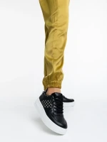 Pantofi sport dama negri din piele ecologica Doroteya