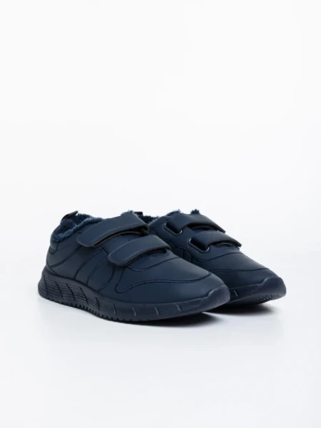 Pantofi sport barbati navy din piele ecologica Osman