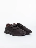 Pantofi sport barbati maro din piele ecologica Tristian