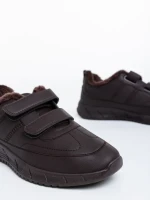 Pantofi sport barbati maro din piele ecologica Tristian