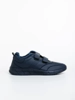 Pantofi sport barbati navy din piele ecologica Triton
