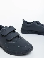 Pantofi sport barbati gri din piele ecologica Triton