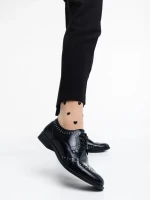 Pantofi casual dama negri din piele naturala Adiel