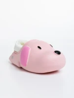 Papuci copii roz din polistiren Clef