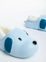 Papuci copii albastri din polistiren Clef