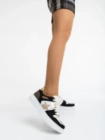 Pantofi sport dama negri din piele ecologica Adamina