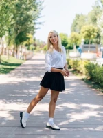 Mocasini dama bej deschis din piele ecologica Nanette