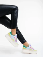 Pantofi sport dama albastri din material textil Josalyn