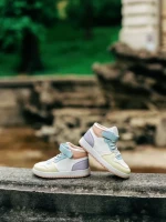 Pantofi sport copii roz din piele ecologica Yoda