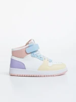 Pantofi sport copii roz din piele ecologica Yoda