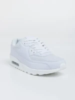 Pantofi sport barbati albi din piele ecologica Bram