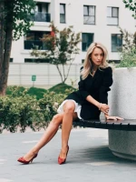 Pantofi dama grena cu toc din material textil Tacey